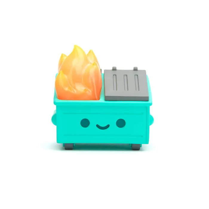 100% Soft - "Dumpster Fire" Vinyl Figure