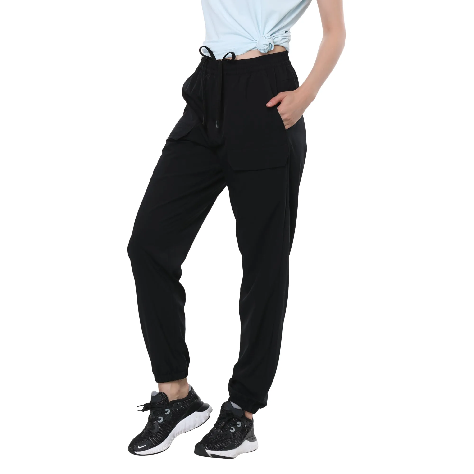 Alpha Camp Women's Lightweight Joggers Pants Quick Dry Athletic Lounge Casual Outdoor Pants