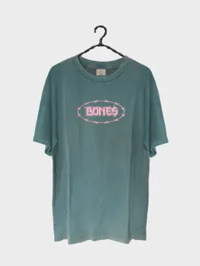 Bones Barb Tee - Washed Jade