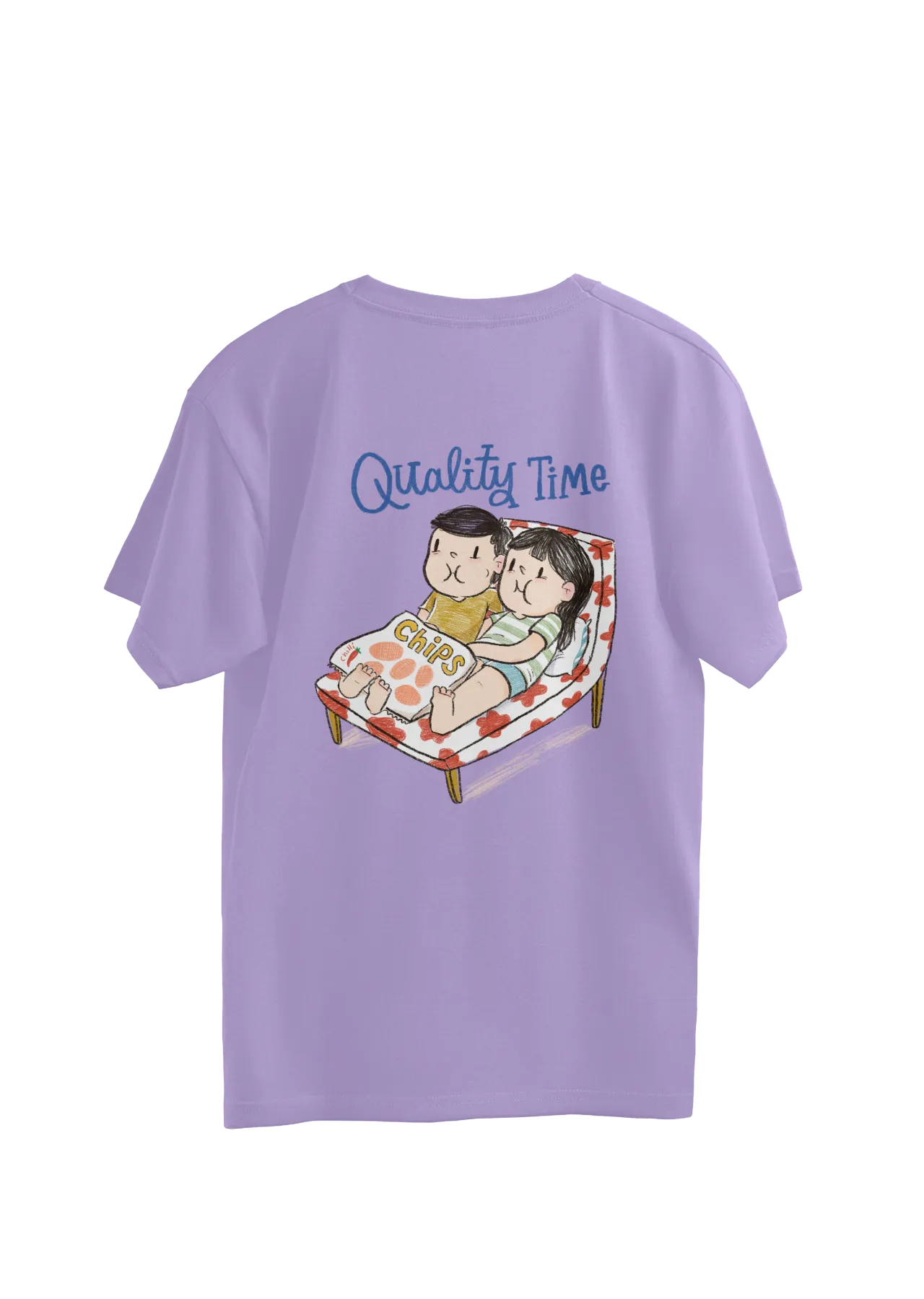 Quality Time Oversized T-Shirt