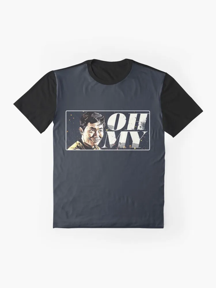 "Oh My!" - George Takei Sci-Fi Graphic T-Shirt