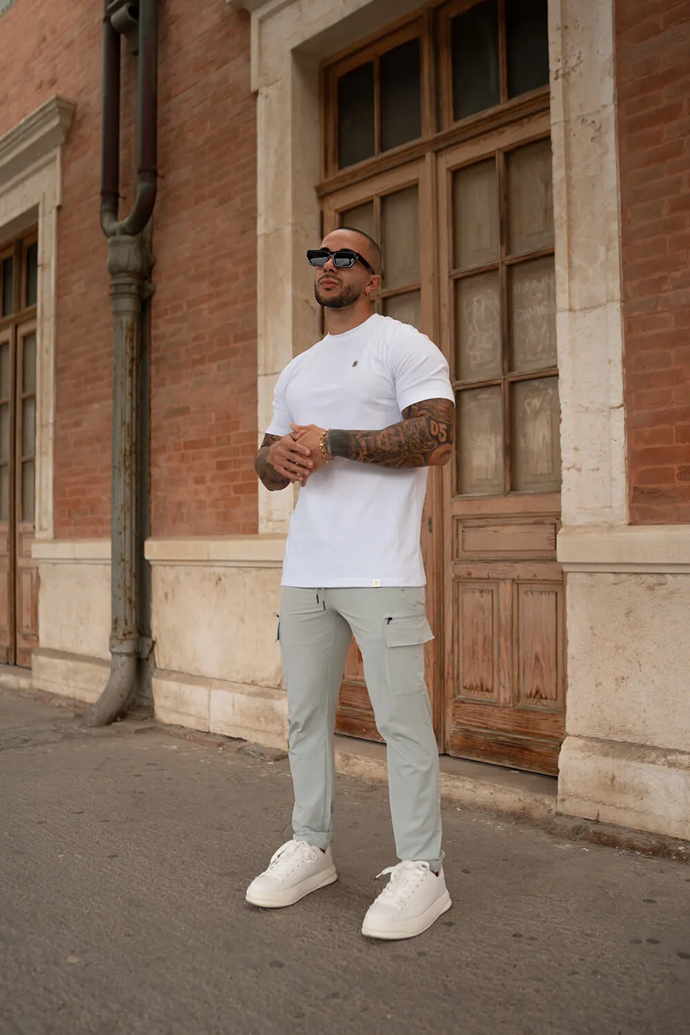 Smart Tech Cargo Pants - Grey