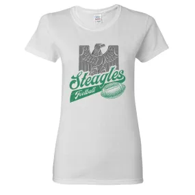 Steagles Retro Women's T-Shirt | Phil-Pitt Steagles White Women's Tee Shirt