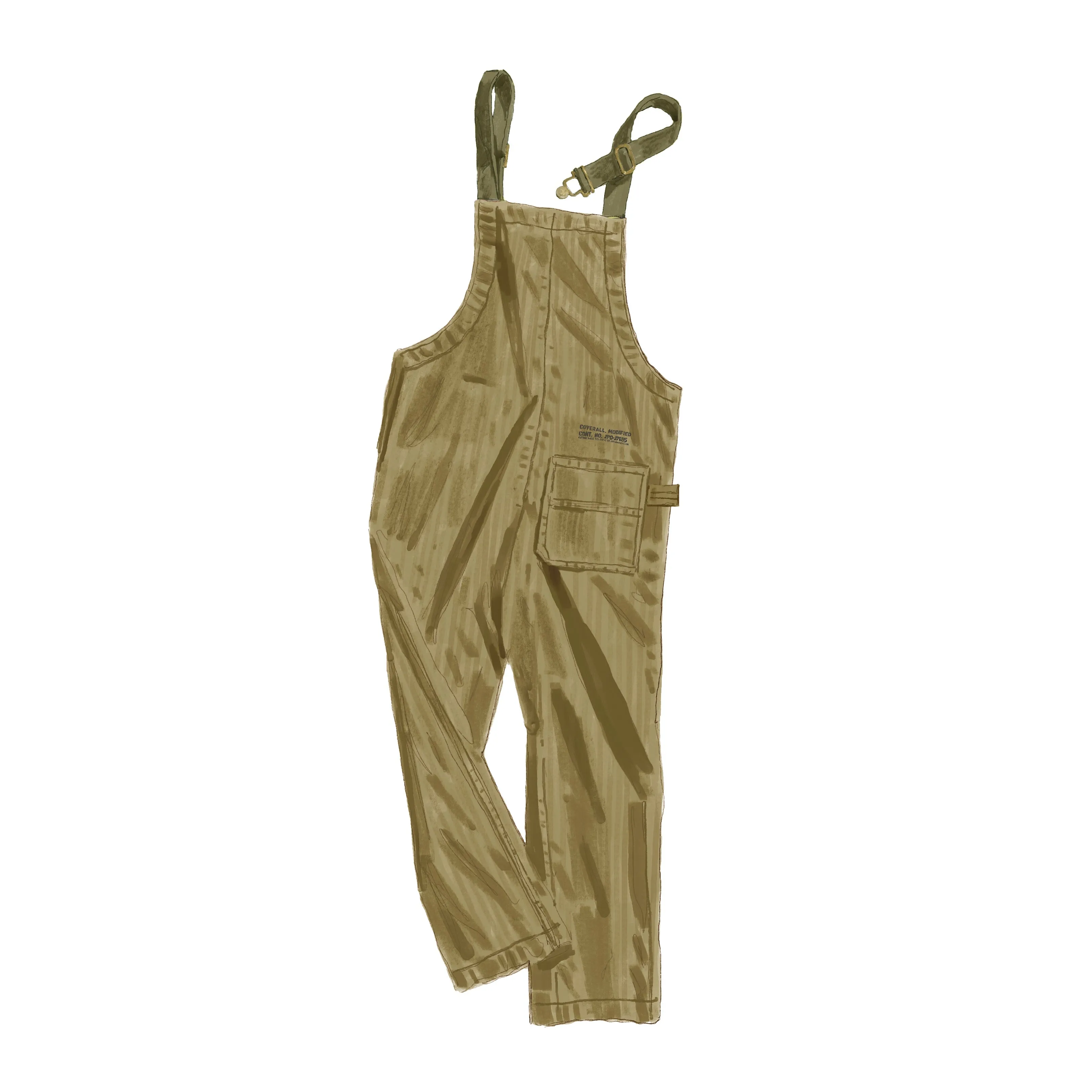 Vintage Military Overalls