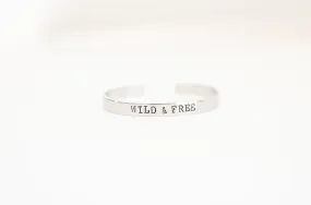 Wild & Free Skinny Cuff